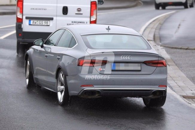 Audi RS 5 Sportback 2019 - foto espía posterior