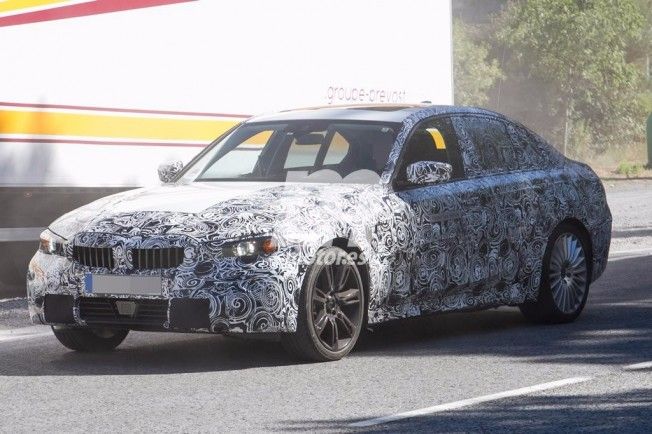 BMW 325e iPerformance 2019 - foto espía