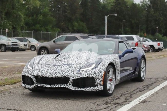 Chevrolet Corvette ZR1 2018 - foto espía