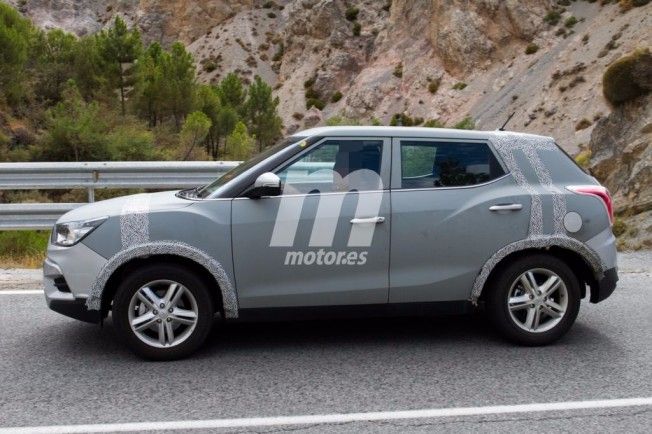 SsangYong Korando 2019 - foto espía lateral