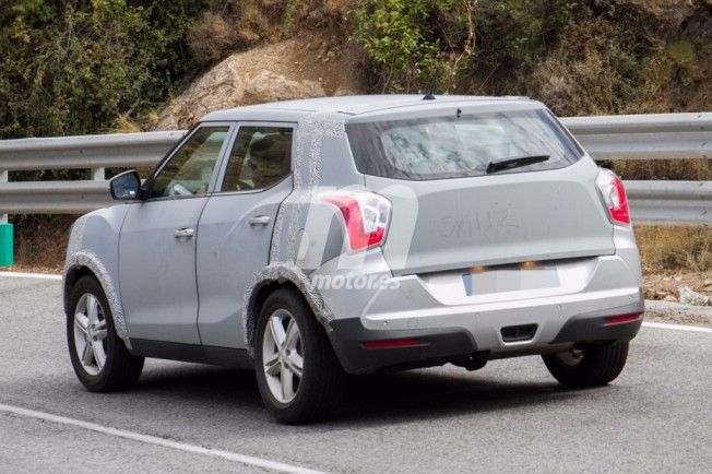 SsangYong Korando 2019 - foto espía posterior