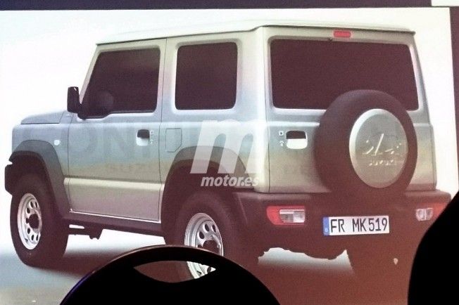 Suzuki Jimny 2019 - foto espía