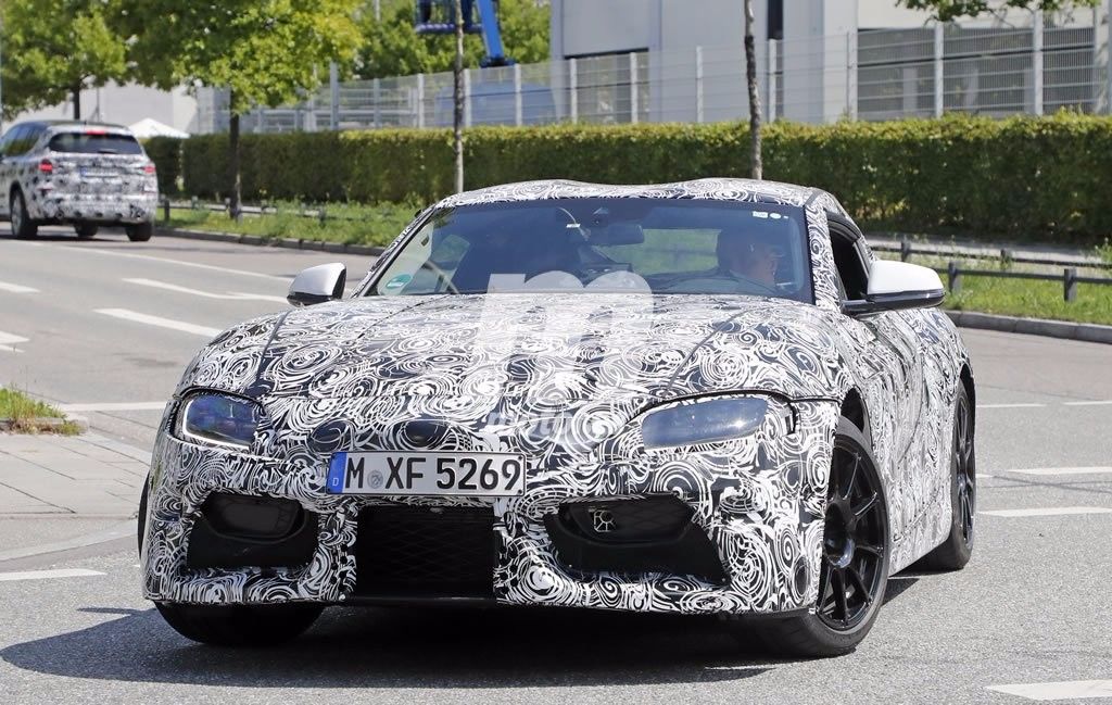 El Toyota Supra ya muestra sus ópticas definitivas