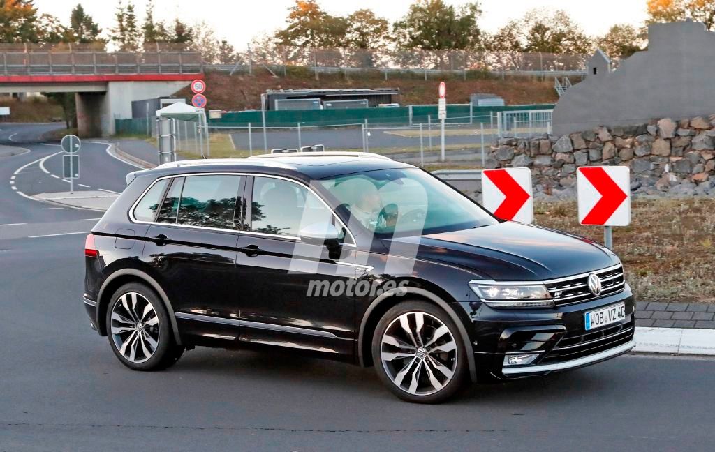 Volkswagen Tiguan R: cazado de nuevo en Nürburgring