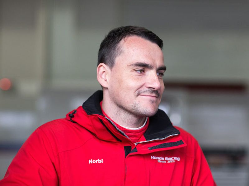 Test de Michelisz con el Honda Civic WTCC en Valencia