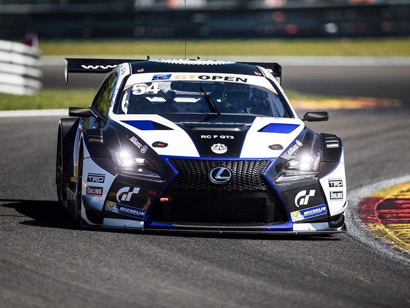 El Lexus RC F GT3 llega a las Blancpain con Albert Costa