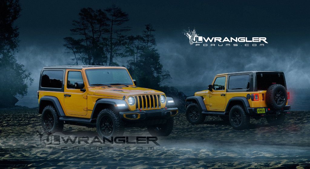 Así será el nuevo Jeep Wrangler 2018 de 2 puertas de producción