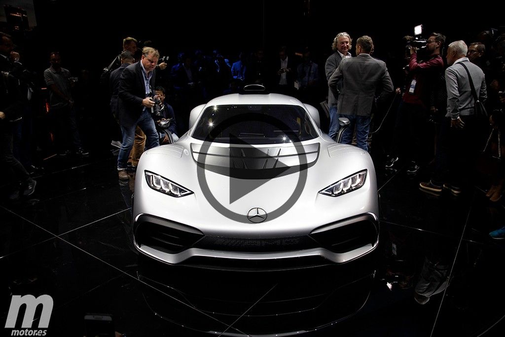 Un vistazo al Mercedes-AMG Project One desde Frankfurt 2017 (con vídeo)