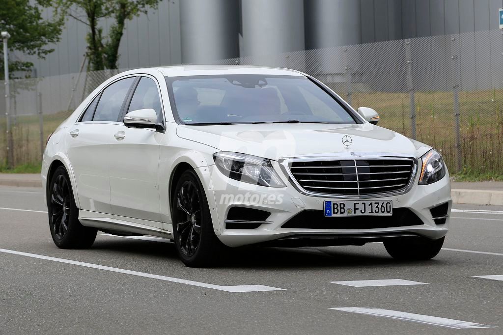 Mercedes Clase S 2021: cazada la primera mula de la nueva generación