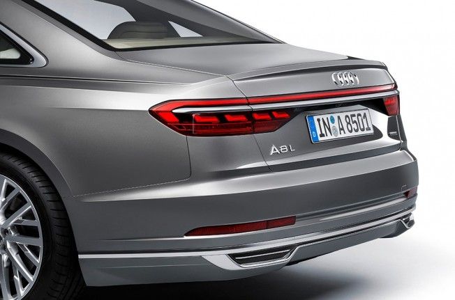 Luces traseras OLED de Audi A8