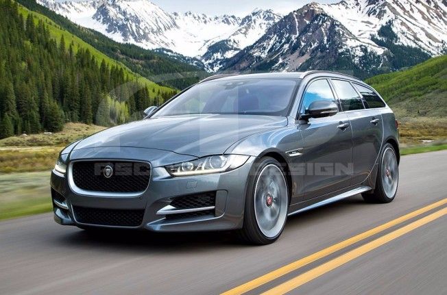 Jaguar XE Sporbrake - recreación