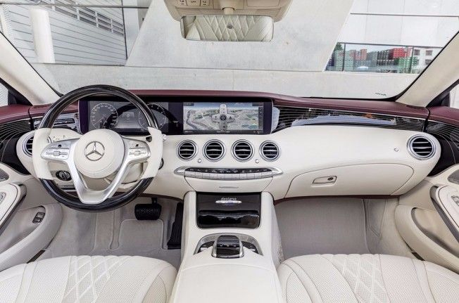 Mercedes Clase S Cabrio 2018 - interior