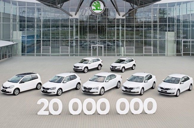 Skoda fabrica el vehículo 20 millones