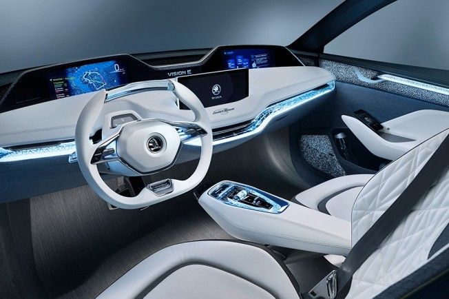 Skoda Vision E Concept - interior