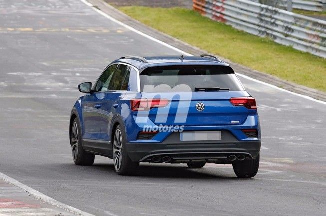 Volkswagen T-Roc R - foto espía posterior