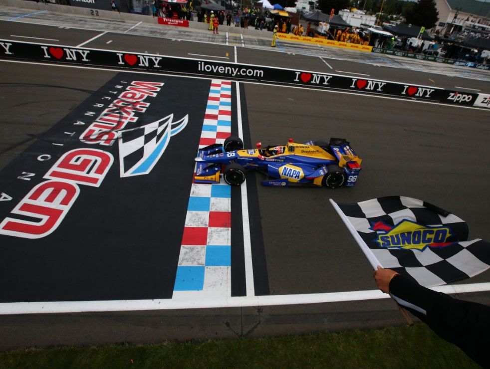 Alexander Rossi vence en Watkins Glen y Newgarden se complica la vida