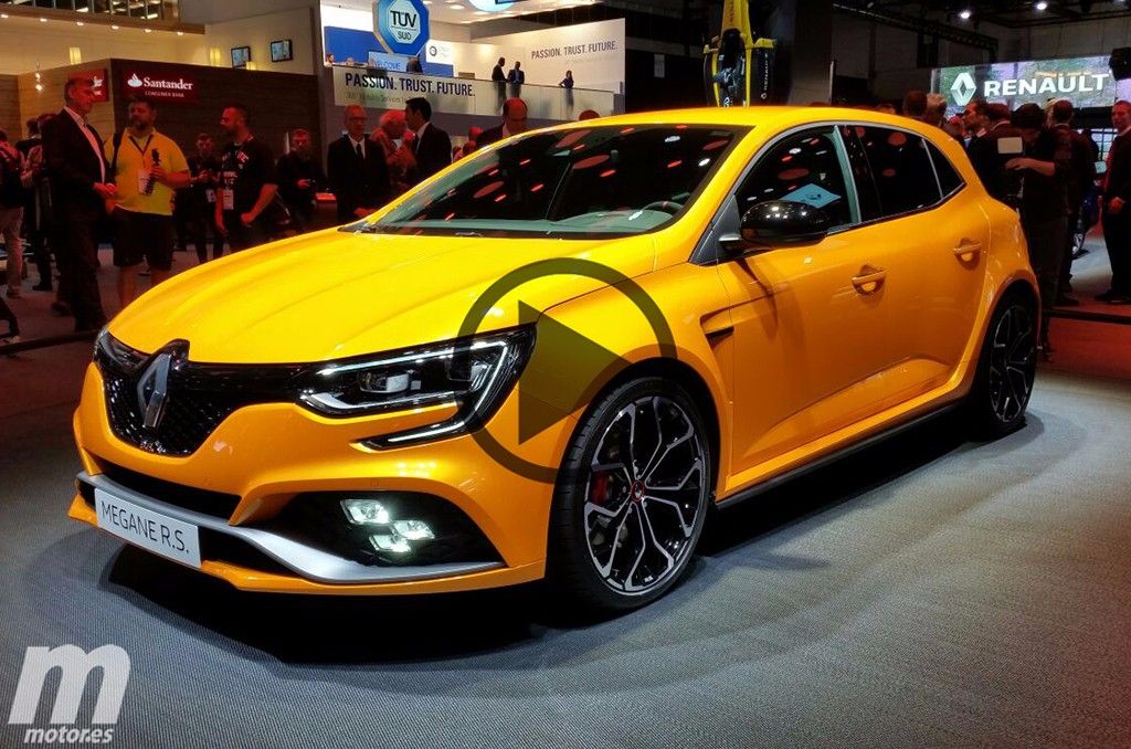 El nuevo Renault Mégane RS 2018 en vivo desde Frankfurt