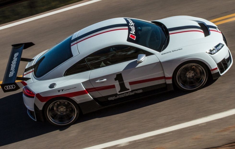 Audi presenta el brutal TT Clubsport Turbo Concept de 600 CV en el SEMA 2017