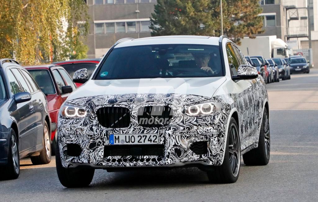 Nuevas imágenes muestran al BMW X4 M en plenas pruebas