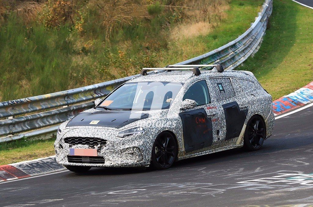 El futuro Ford Focus SportBreak 2019 se pasea por Nürburgring