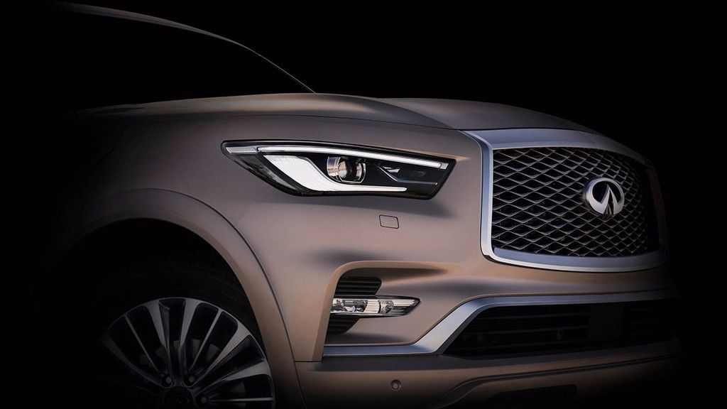 Infiniti QX80 2018: todo preparado para su puesta de largo en Dubái