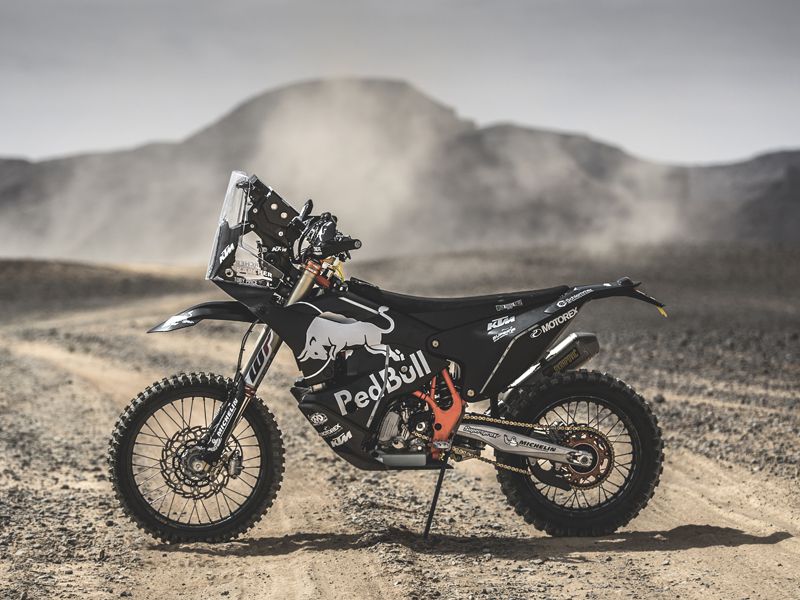 Dakar 2018: Su Majestad, la nueva KTM 450 Rally