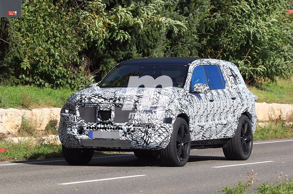 Volvemos a dar con el Mercedes GLS 2019 durante una sesión de pruebas