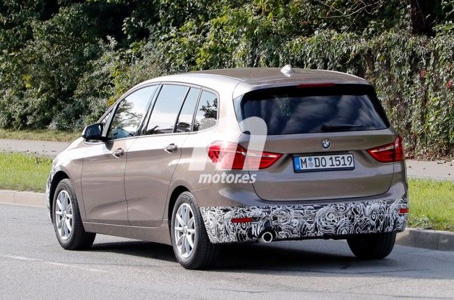 BMW Serie 2 Gran Tourer 2018 - foto espía posterior