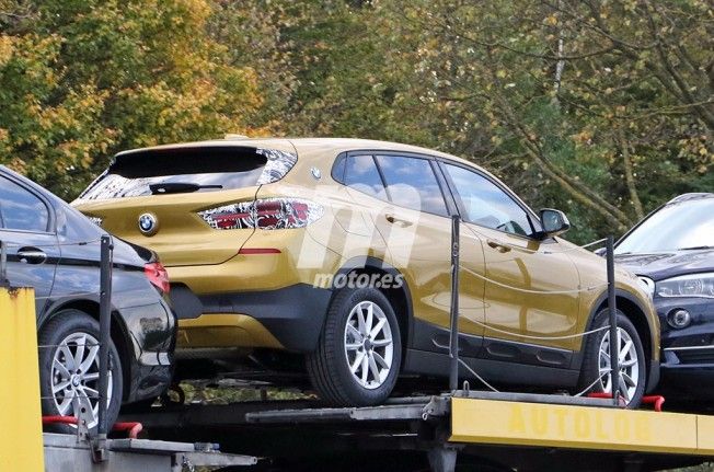 BMW X2 2018 - foto espía posterior