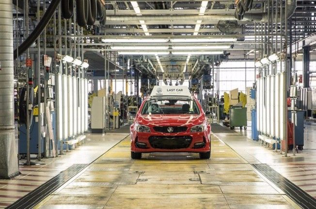 Holden finaliza la producción de coches en Australia