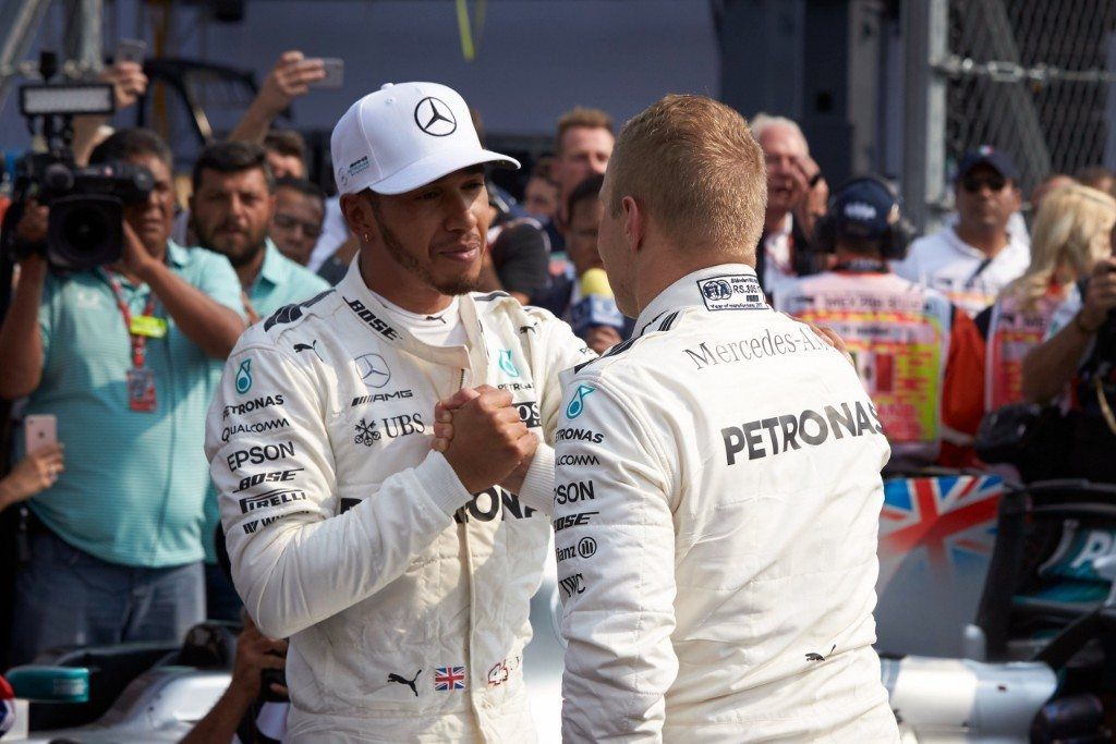 Bottas, sorprendido con la dedicación de Hamilton: "No sabía que trabajaba tanto"