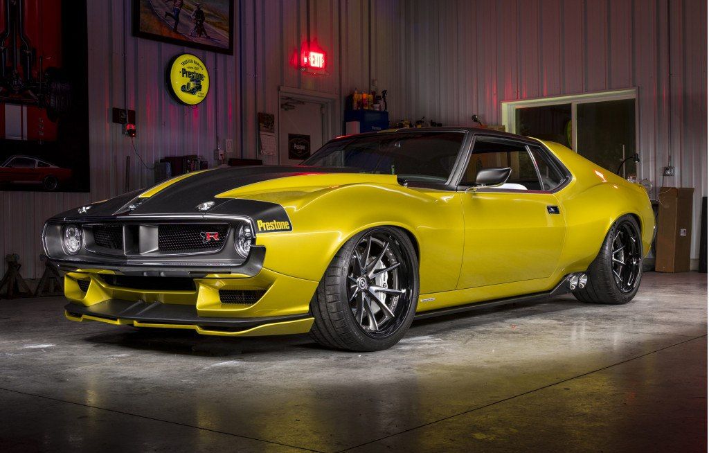 El AMC Javelin V8 HEMI Hellcat de 1.013 CV de los Ringbrothers