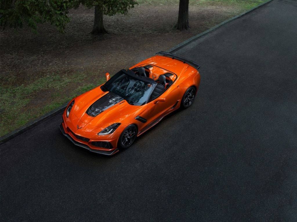 Chevrolet presenta el Corvette ZR1 2019 convertible y los precios de la gama ZR1