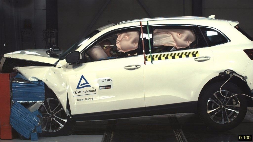 El nuevo Borgward BX7 supera unas pruebas de choque similares a las de Euro NCAP