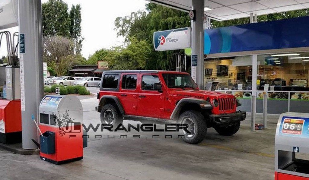 Jeep Wrangler: el Unlimited Rubicon 2018 se deja ver al desnudo