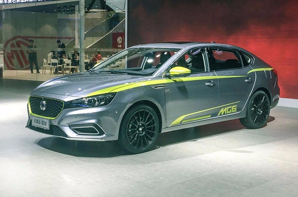 El MG6 2018 debuta en Guangzhou con una versión híbrida enchufable