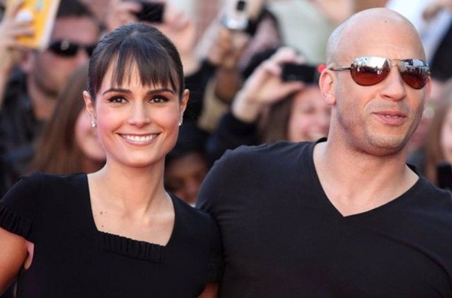 Jordana Brewster y Vin Diesel