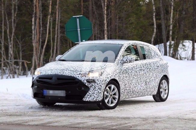 Opel Corsa 2019 - foto espía