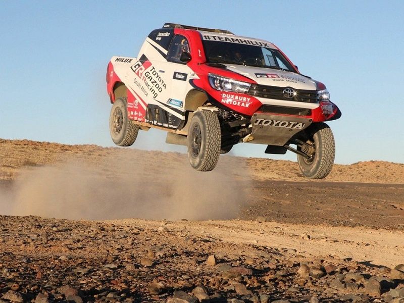 Dakar 2018: Un nuevo Toyota Hilux V8 para ganar