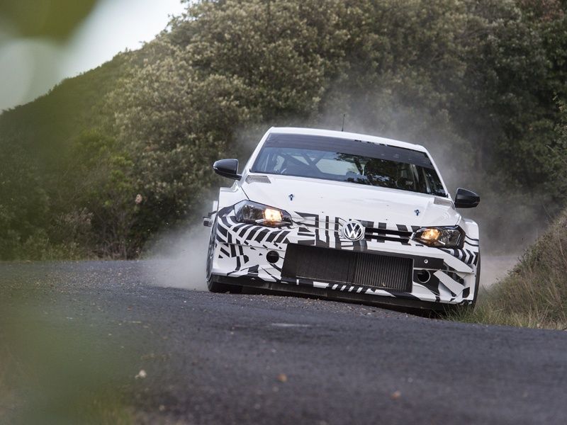 El Volkswagen Polo GTI R5 comienza los test en asfalto