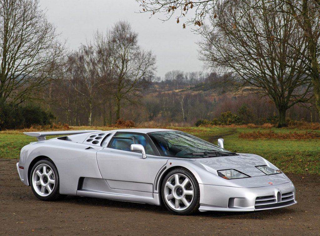 Prototipo único del Bugatti EB110 SS a la venta