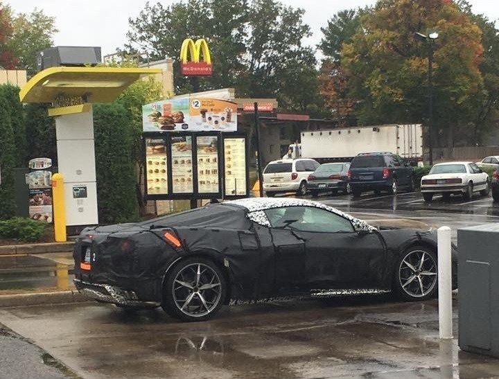 Los primeros elementos del Corvette C8 filtrados en imágenes CAD