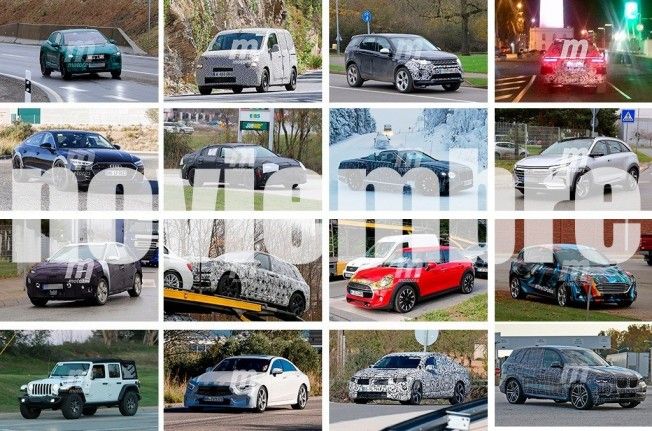 Las mejores fotos espía de coches de Noviembre 2017