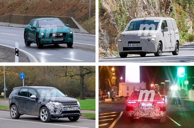 Las mejores fotos espía de coches de Noviembre 2017