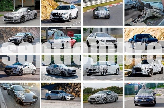 Las mejores fotos espía de coches de septiembre 2017