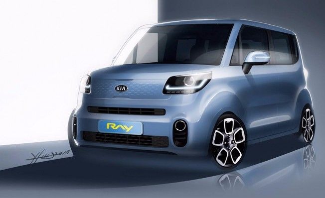 Kia Ray 2018 - boceto