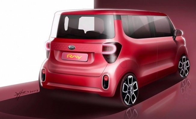 Kia Ray 2018 - boceto