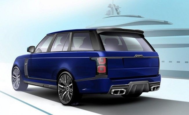 Overfinch Range Rover 2018 - posterior