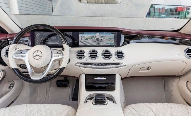 Mercedes Clase S Cabrio 2018 - interior