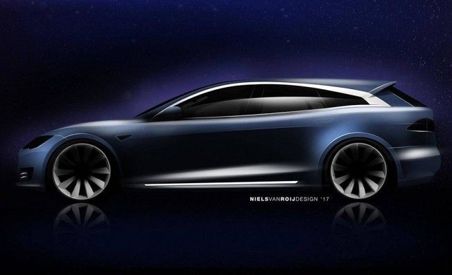 Tesla Model S Shooting Brake - adelanto